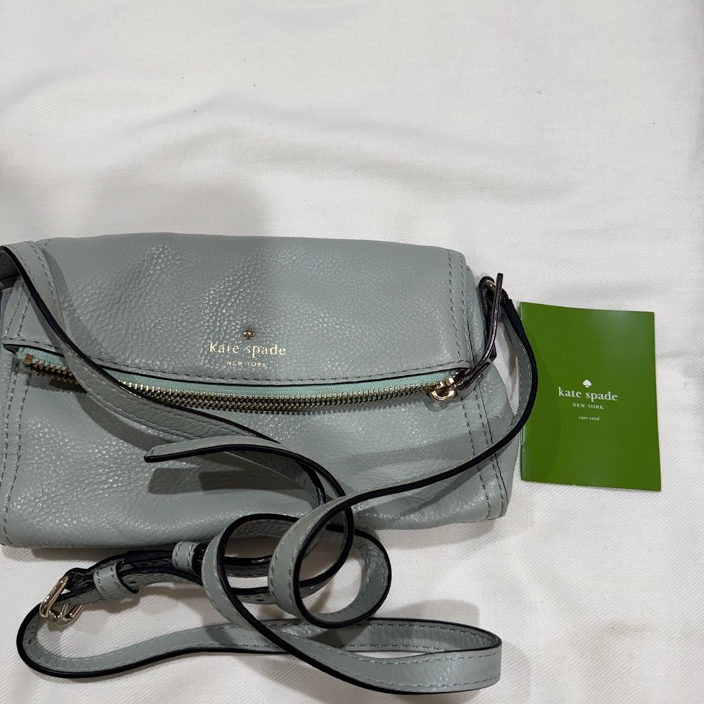 Kate Spade Light Gray Crossbody Bag